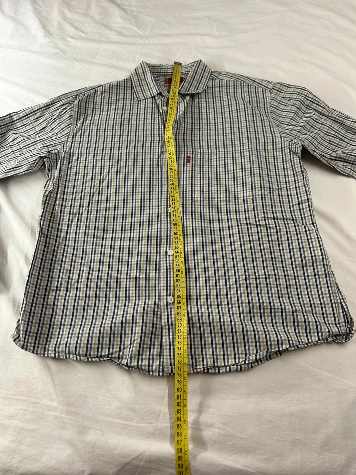 Vintage Levi's plaid shirt – photo 10